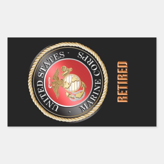 Stickers USMC (Devant)