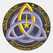 Stickers USS Merlin (Devant)