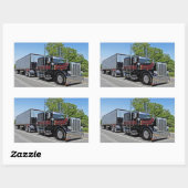 Stickers V Nolt's Black & Red 389 (Feuille)