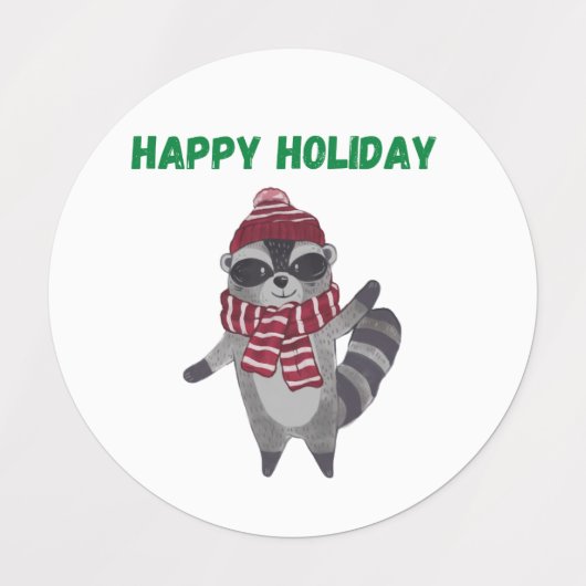 Stickers vacances ce Noël (Design 2)