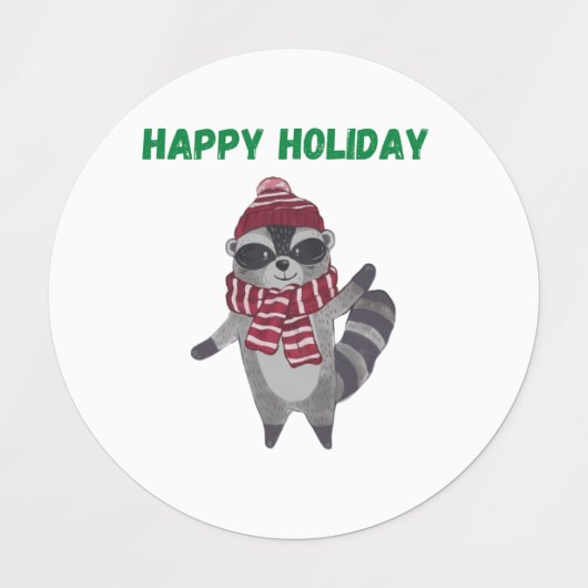 Stickers vacances ce Noël (Design 1)