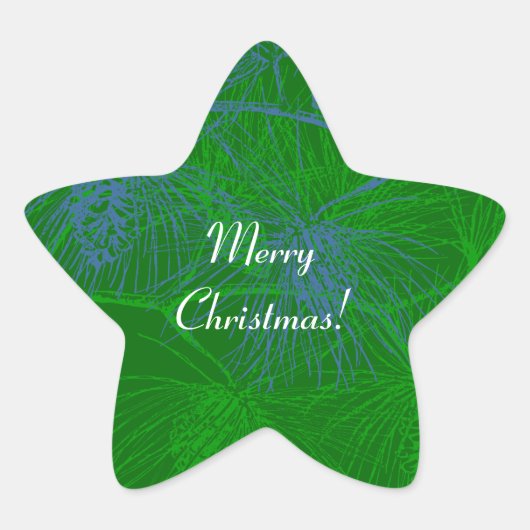 Stickers Vacances Personnalisés Arrière - plan Pin (Devant)