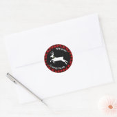 Stickers Vacances Plaid Buffalo (Enveloppe)