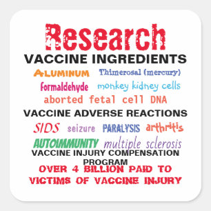 Stickers Vaccins de recherche