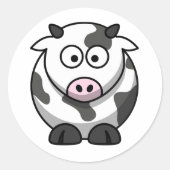 Stickers Vache de dessin (Devant)