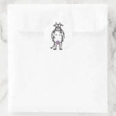 Stickers Vache de dessin (Sac)