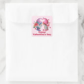 Stickers Valentine Gnome Couple (Sac)
