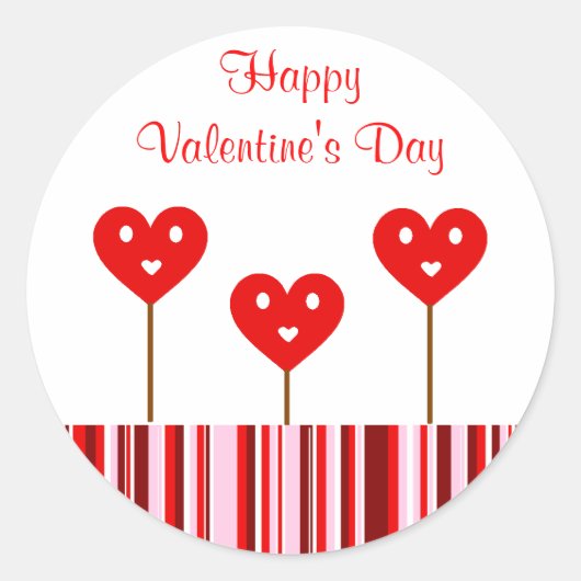 Stickers Valentine Pops (Devant)