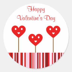 Stickers Valentine Pops