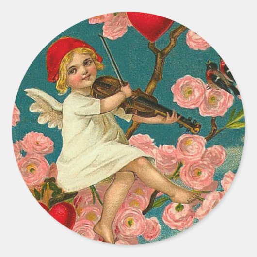 Stickers Valentine vintage (Devant)