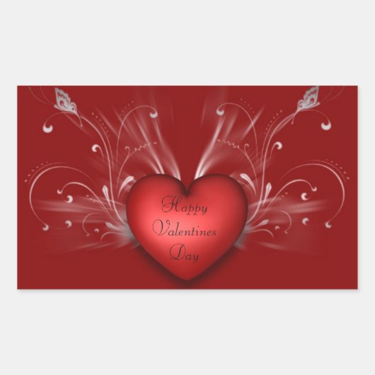 Stickers Valentines/Coeur (Devant)