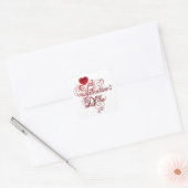 Stickers Valentines/Joyeuse Saint Valentin (Enveloppe)