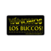 Stickers Vamonos Los Buccos (Devant)