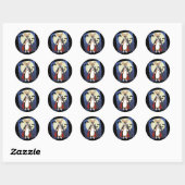 Stickers Vampire Corgi (Feuille)