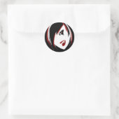 Stickers Vampire Girl (Sac)