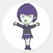 Stickers Vampire Girl (Devant)
