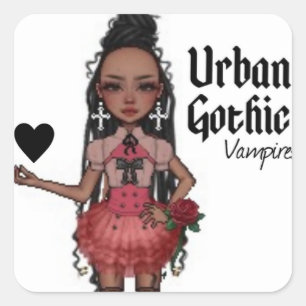 Stickers Vampires gothiques urbains 2