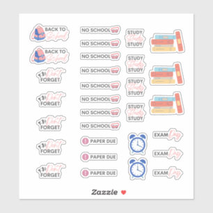 Stickers van College Planner