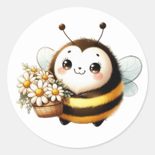 Stickers van Cute Bee