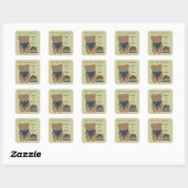 Stickers van Cute School Beer (Vel)