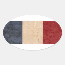 Stickers van de Franse vlag