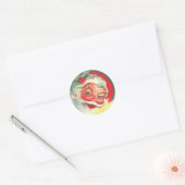  Stickers van de kerstman uit de jaren 1940 (Envelop)