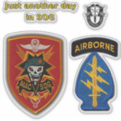 Stickers van de MAC-V-SOG van de speciale strijdkr (Voorkant)