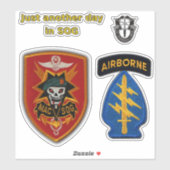 Stickers van de MAC-V-SOG van de speciale strijdkr (Vel)