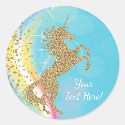 Stickers van de Magische Unicorn (Voorkant)
