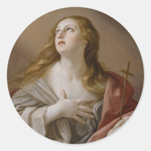 stickers van de "Penitent Magdalene"