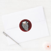 stickers van de santa claus (Envelop)