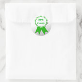 Stickers van de Teacher's Green Ribbon Award (Tas)