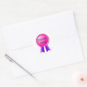 Stickers van de Teacher's Pink and Paarse Ribbon A (Envelop)