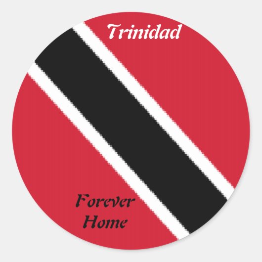 Stickers van de Trinidad-vlag (Voorkant)