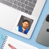 Stickers van Emperor Strephon (Laptop met iPhone)