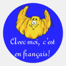 Stickers van Franse klasse