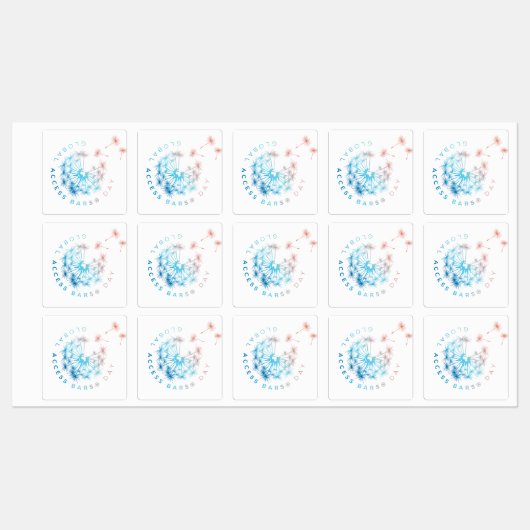 Stickers van Global Access Bars Day (Vel)