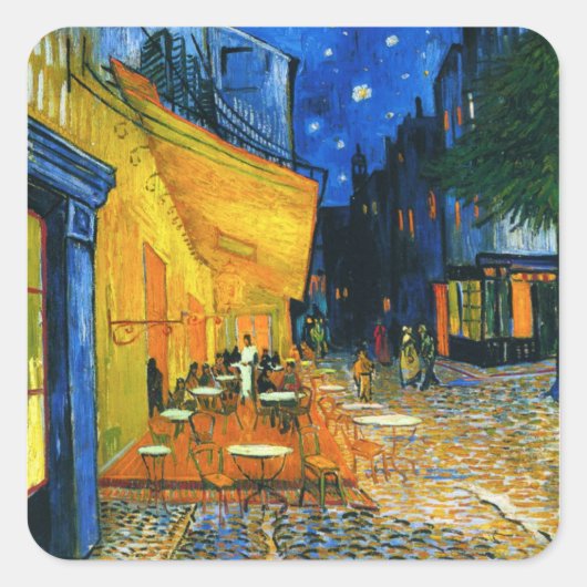 Stickers Van Gogh Café Terrasse (Devant)