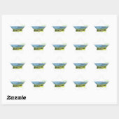 Stickers van het Annecy-meer (ster) (Vel)