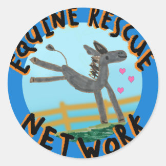 Stickers van het Equine Rescue Network