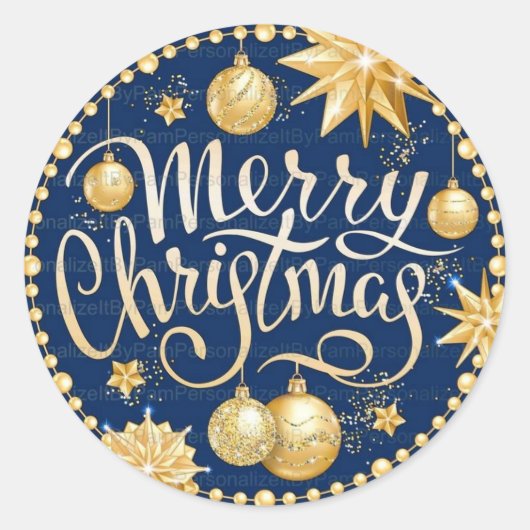 Stickers van het kerstfeest (Voorkant)