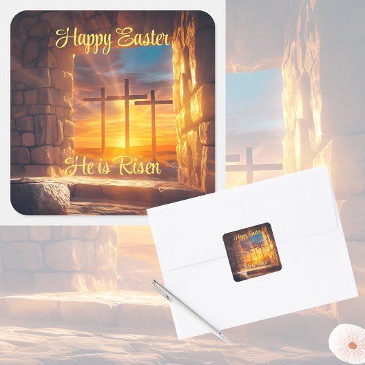 Stickers van het Paasfeest