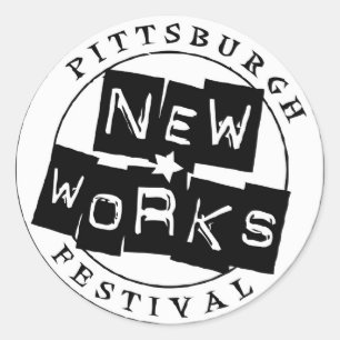 Stickers van het Pittsburgh New Works Festival