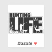 Stickers van jachtlevens (Vel)