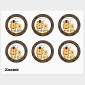 Stickers van Lion & Lioness Wedding Couple (Vel)