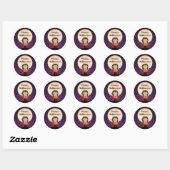 Stickers van Little Vampire Dracula Halloween Part (Vel)