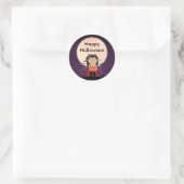 Stickers van Little Vampire Dracula Halloween Part (Tas)