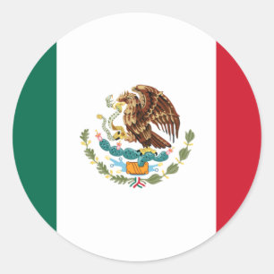 Stickers van Mexico-vlag