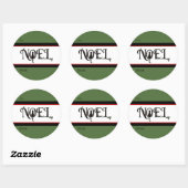 Stickers van Noel Cat Gift Label (Vel)