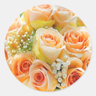 Stickers van roos Wedding Envelope